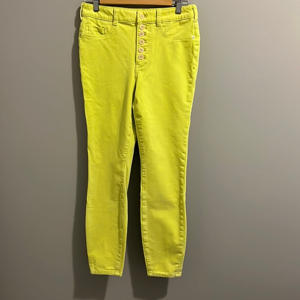 PILCRO HIGH RISE SKINNY JEANS (29)